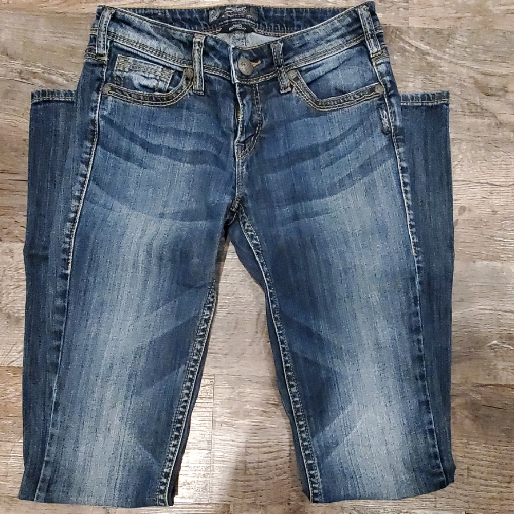 Silver Aiko Bootcut Jeans W27/L35